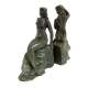 Mermaid Bronzed Bookends,
