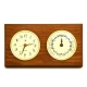 Brass Time, Tide Clocks on Oak, 