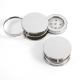 Chrome Plated Paper Weight with Compass & Magnifier